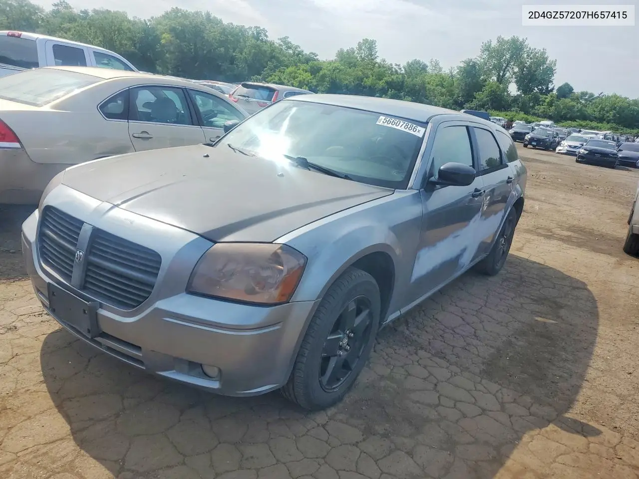 2007 Dodge Magnum R VIN: 2D4GZ57207H657415 Lot: 56607886
