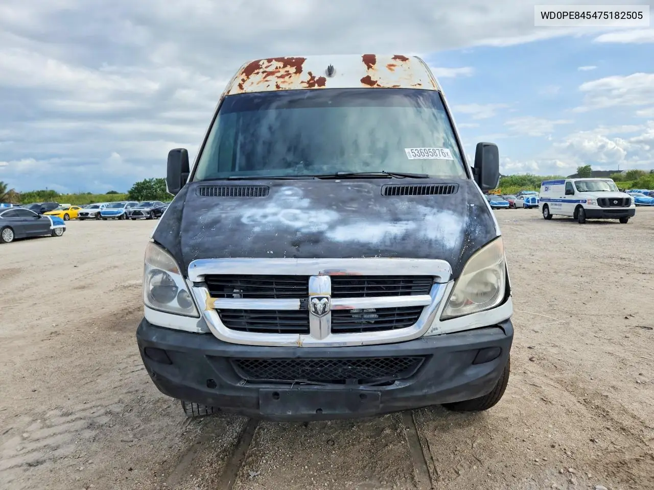 2007 Dodge Sprinter 2500 VIN: WD0PE845475182505 Lot: 57598166