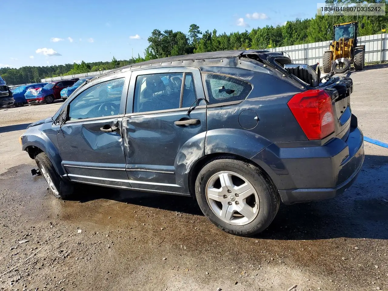 2007 Dodge Caliber Sxt VIN: 1B3HB48B07D335242 Lot: 58187696