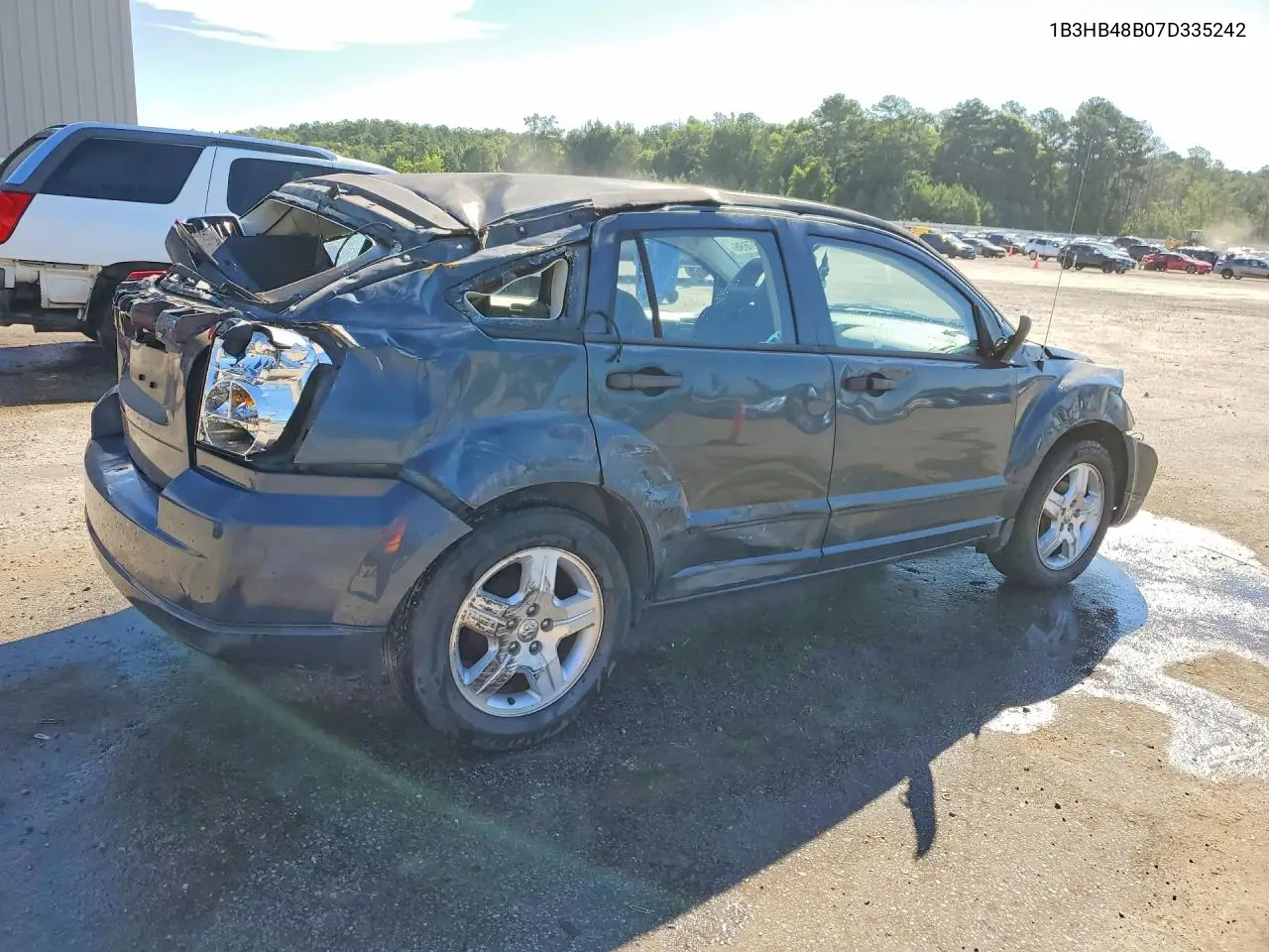2007 Dodge Caliber Sxt VIN: 1B3HB48B07D335242 Lot: 58187696