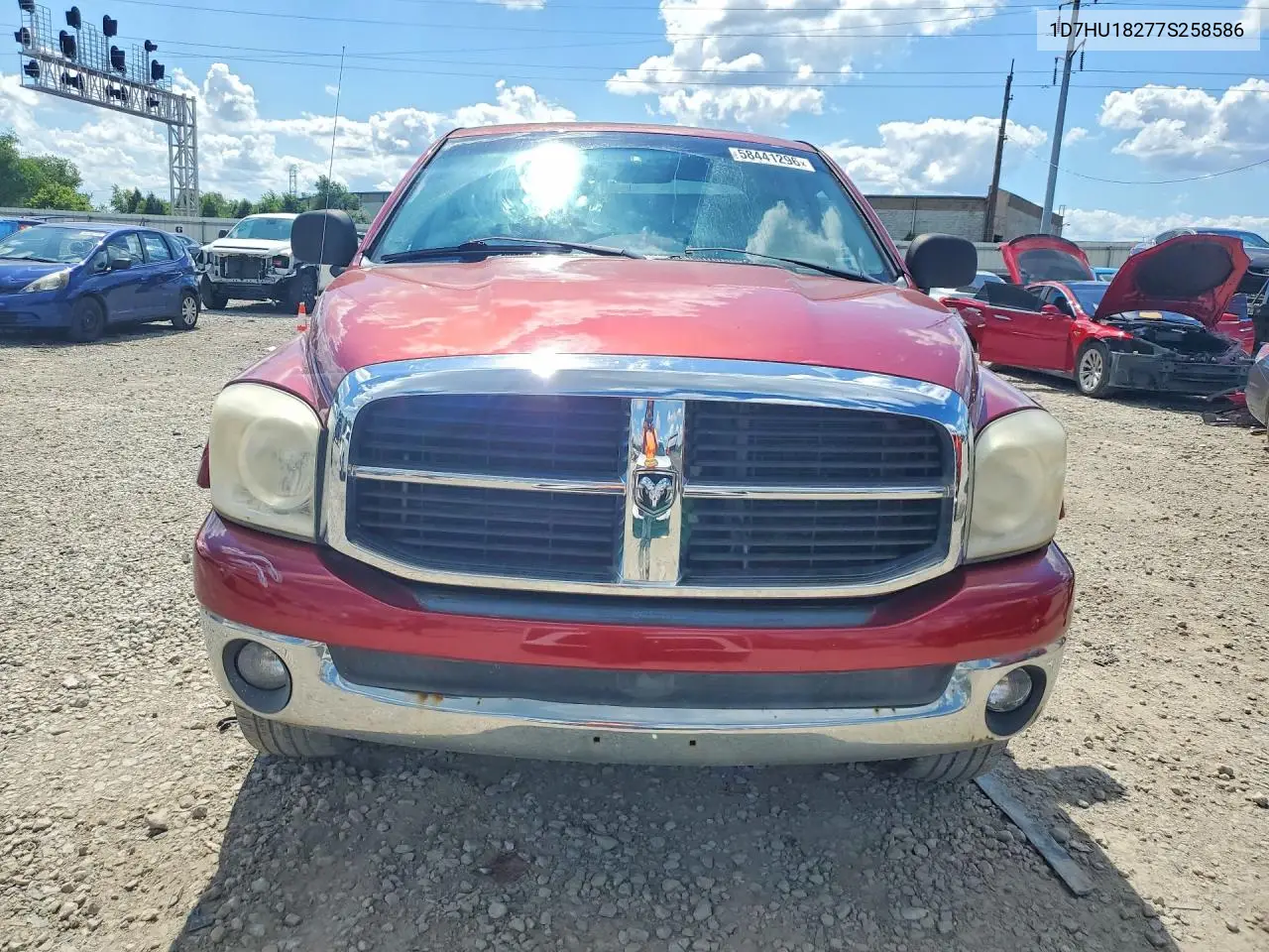 2007 Dodge Ram 1500 St VIN: 1D7HU18277S258586 Lot: 58441296