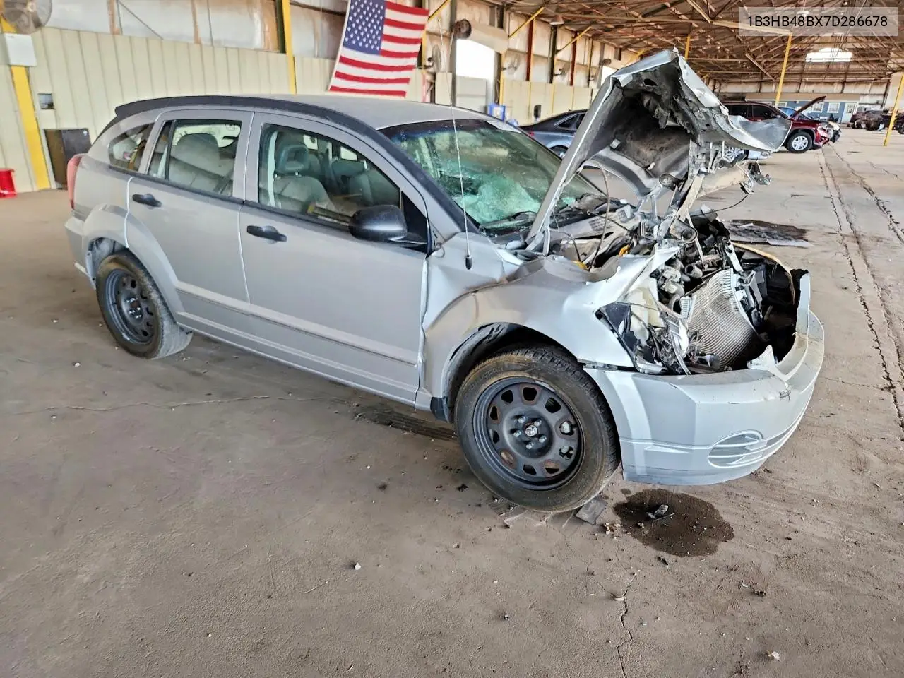 2007 Dodge Caliber Sxt VIN: 1B3HB48BX7D286678 Lot: 58778236
