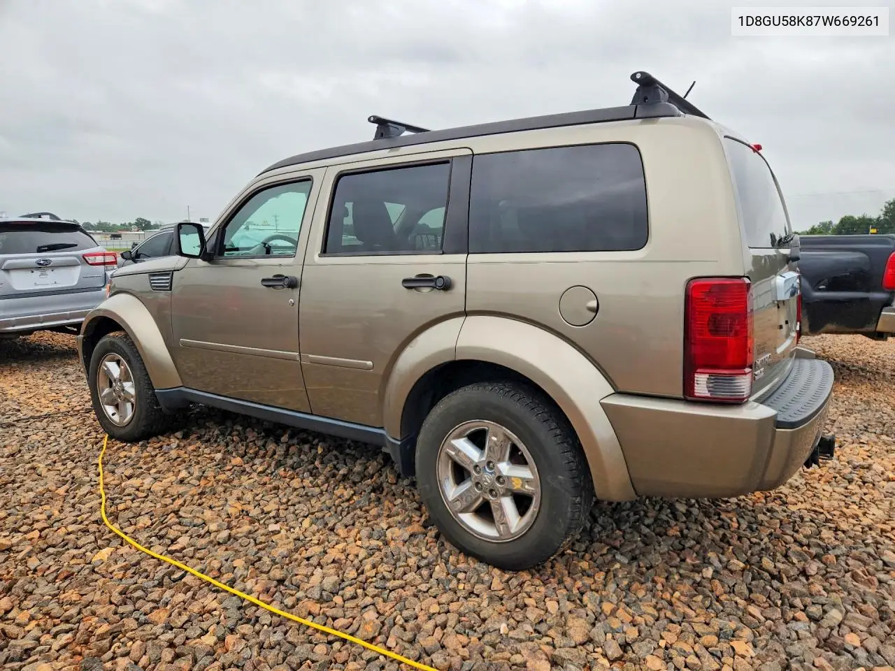 2007 Dodge Nitro Slt VIN: 1D8GU58K87W669261 Lot: 59148026
