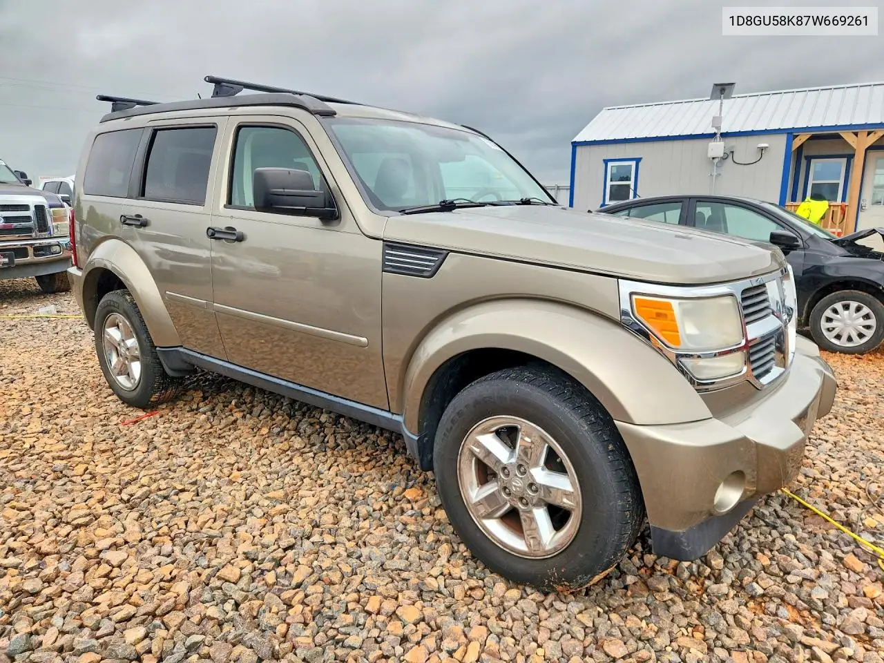 2007 Dodge Nitro Slt VIN: 1D8GU58K87W669261 Lot: 59148026