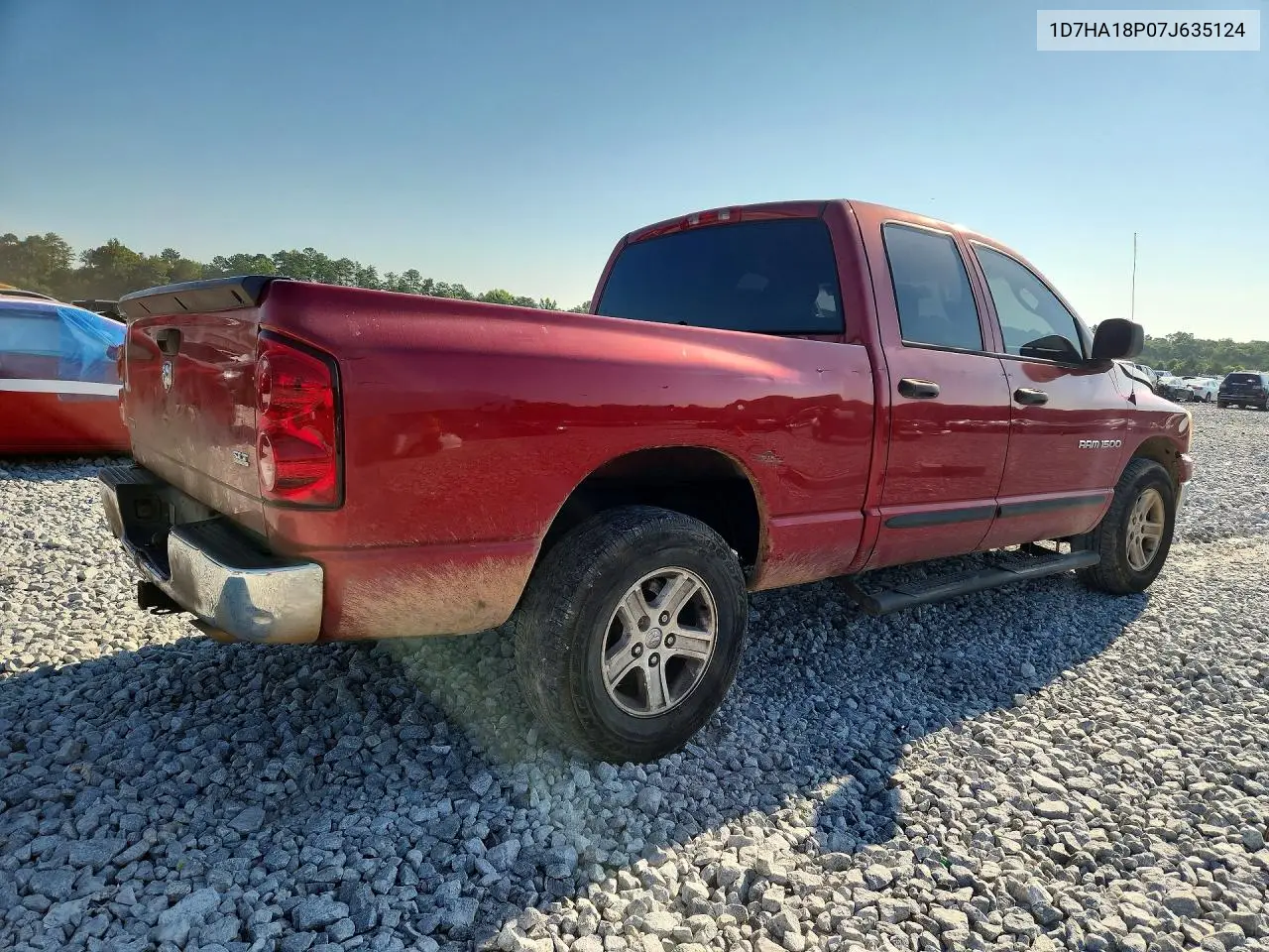 2007 Dodge Ram 1500 St VIN: 1D7HA18P07J635124 Lot: 59607186