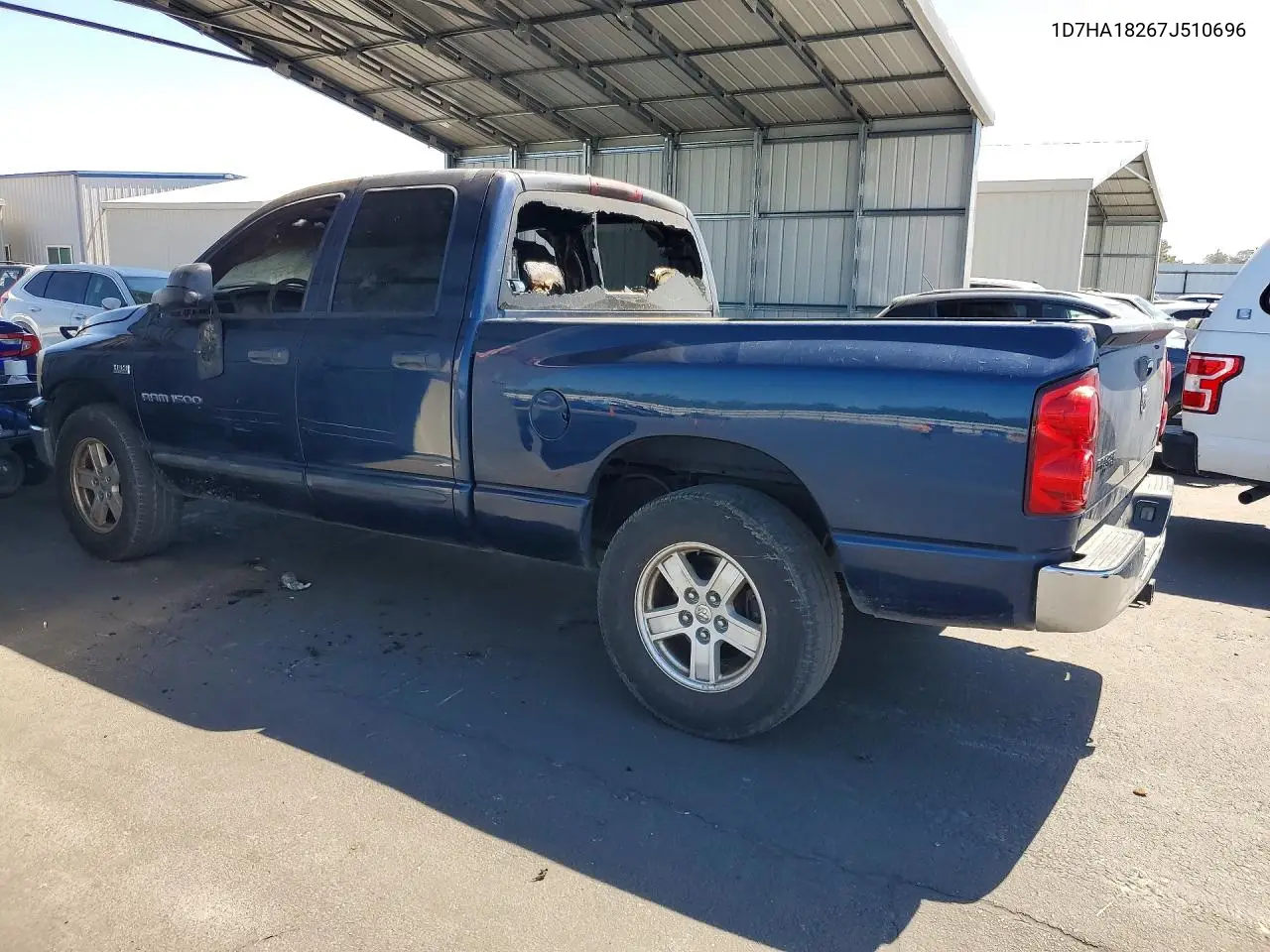 2007 Dodge Ram 1500 St VIN: 1D7HA18267J510696 Lot: 61349526