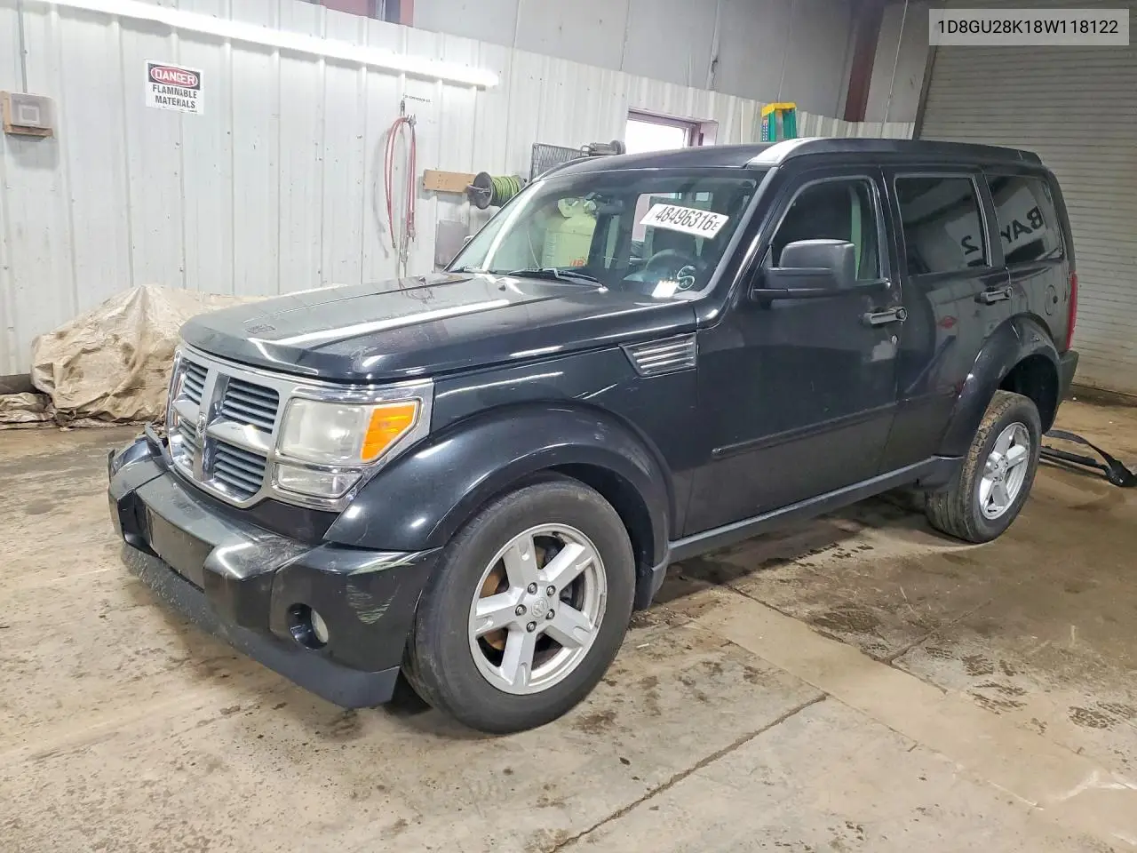 2008 Dodge Nitro Sxt VIN: 1D8GU28K18W118122 Lot: 48496316