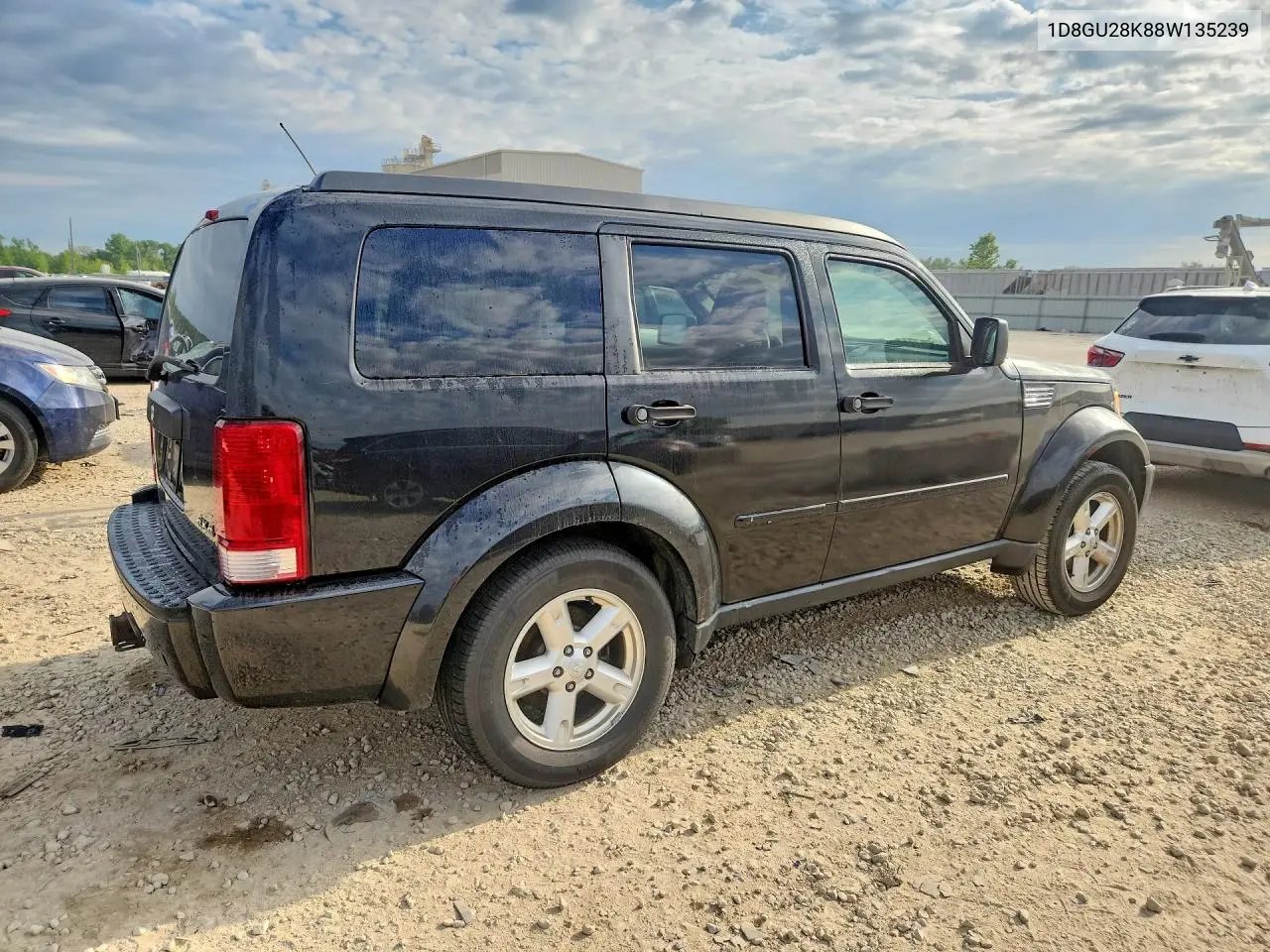 2008 Dodge Nitro Sxt VIN: 1D8GU28K88W135239 Lot: 51857536