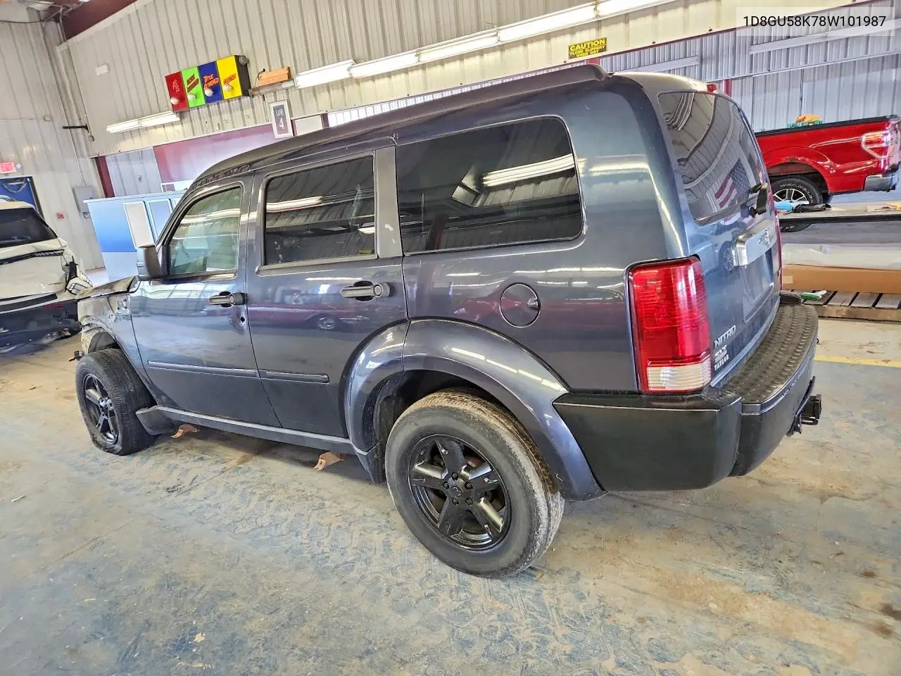 2008 Dodge Nitro Slt VIN: 1D8GU58K78W101987 Lot: 52395026