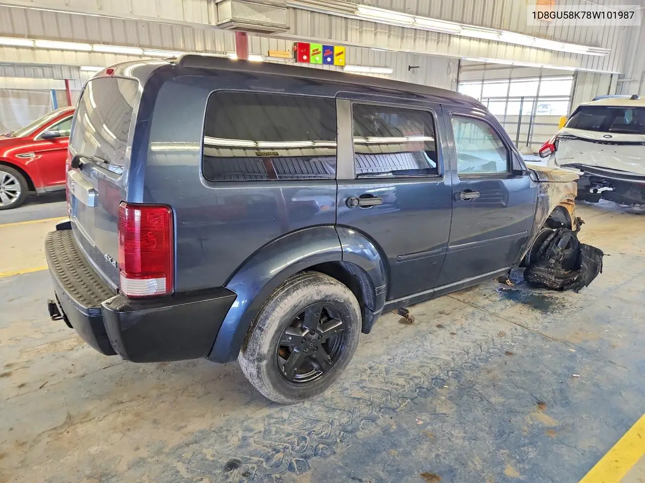 2008 Dodge Nitro Slt VIN: 1D8GU58K78W101987 Lot: 52395026