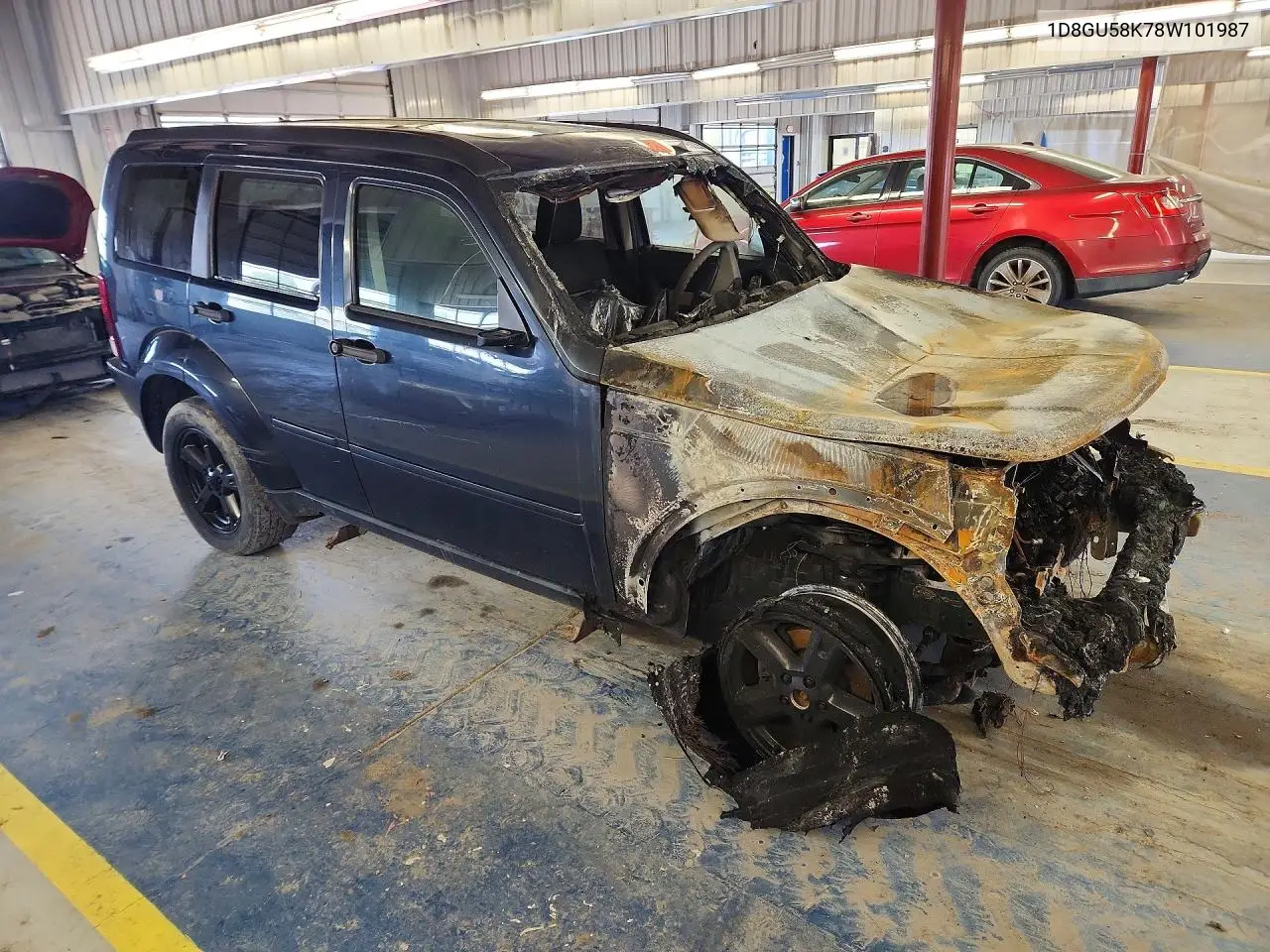 2008 Dodge Nitro Slt VIN: 1D8GU58K78W101987 Lot: 52395026