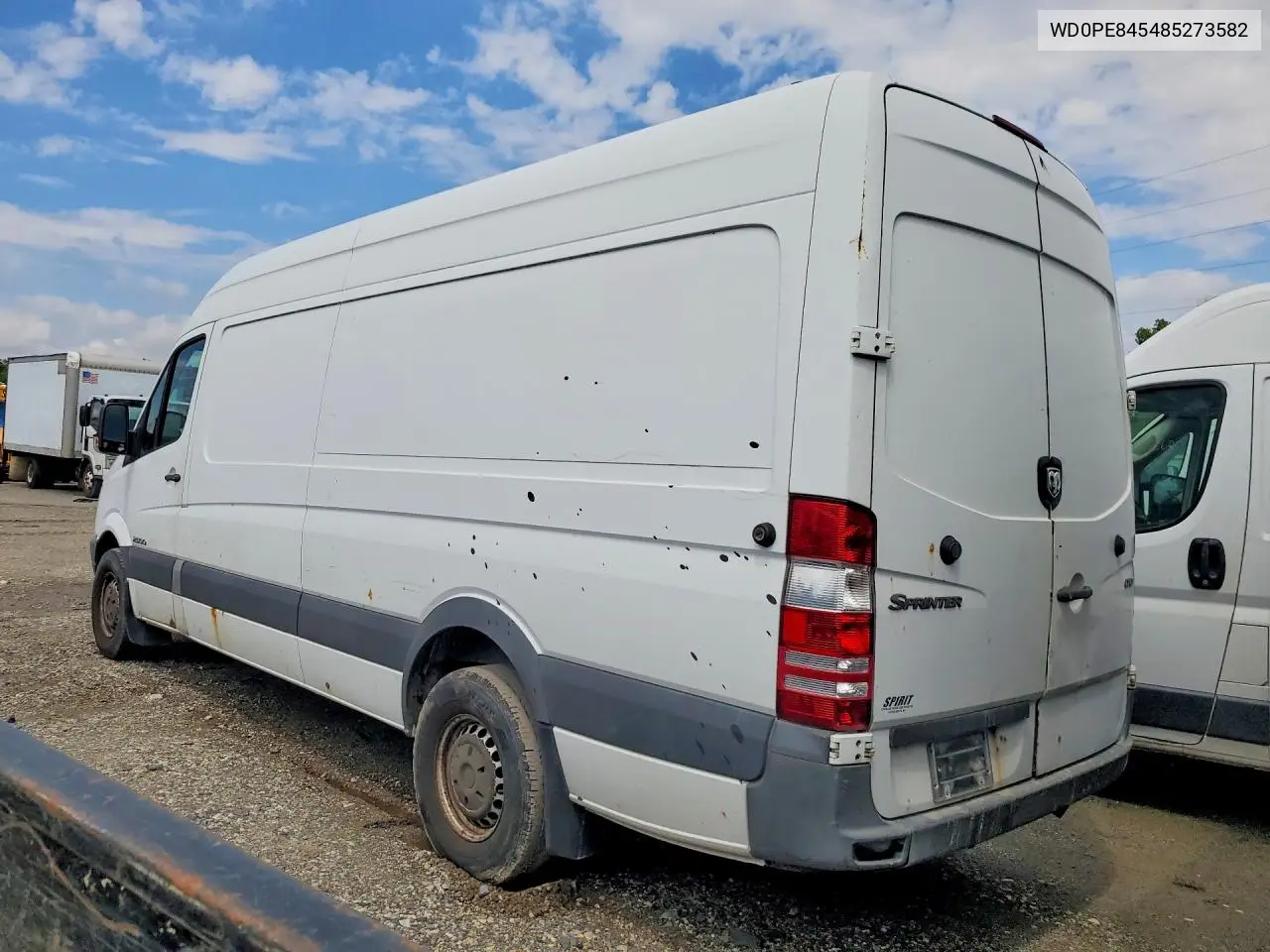 2008 Dodge Sprinter 2500 Delivery Van VIN: WD0PE845485273582 Lot: 53568476