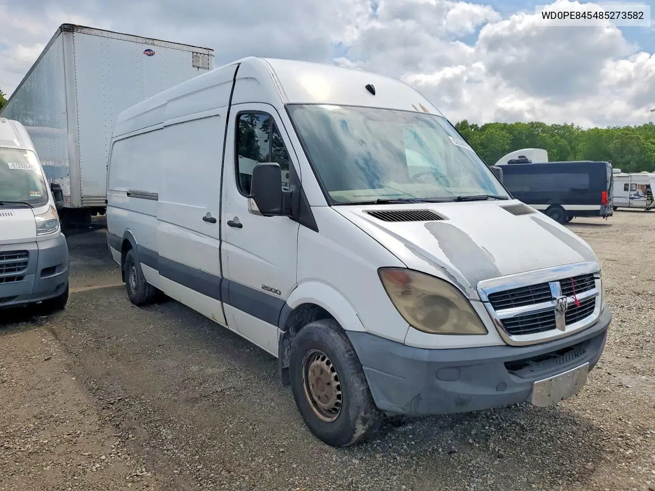 2008 Dodge Sprinter 2500 Delivery Van VIN: WD0PE845485273582 Lot: 53568476