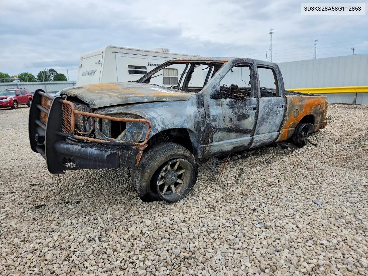 2008 Dodge Ram 2500 St VIN: 3D3KS28A58G112853 Lot: 54627796
