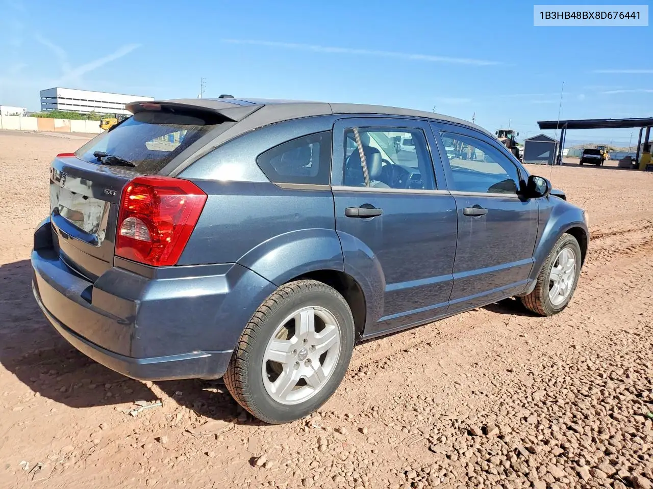 2008 Dodge Caliber Sxt VIN: 1B3HB48BX8D676441 Lot: 55212586
