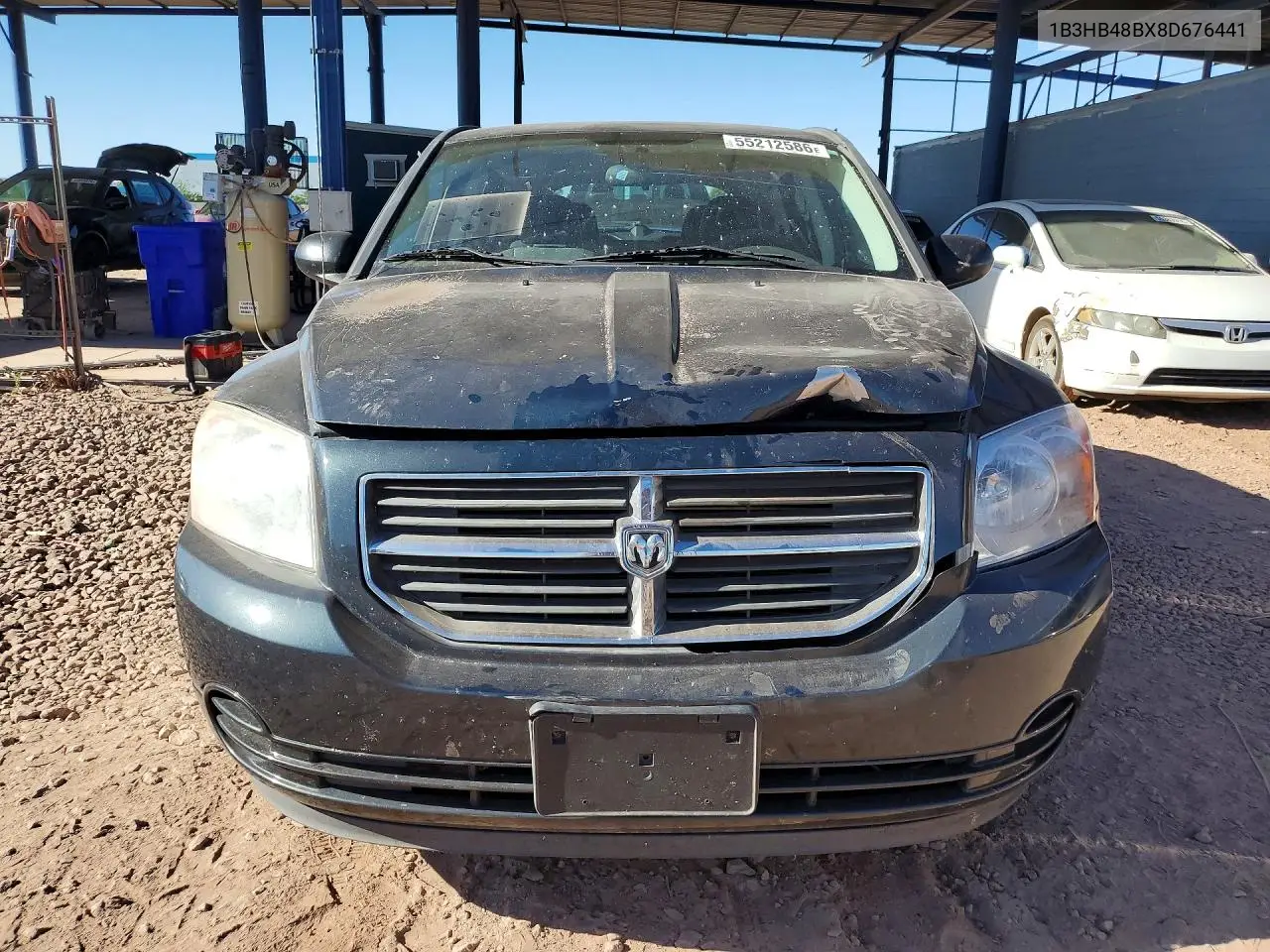 2008 Dodge Caliber Sxt VIN: 1B3HB48BX8D676441 Lot: 55212586