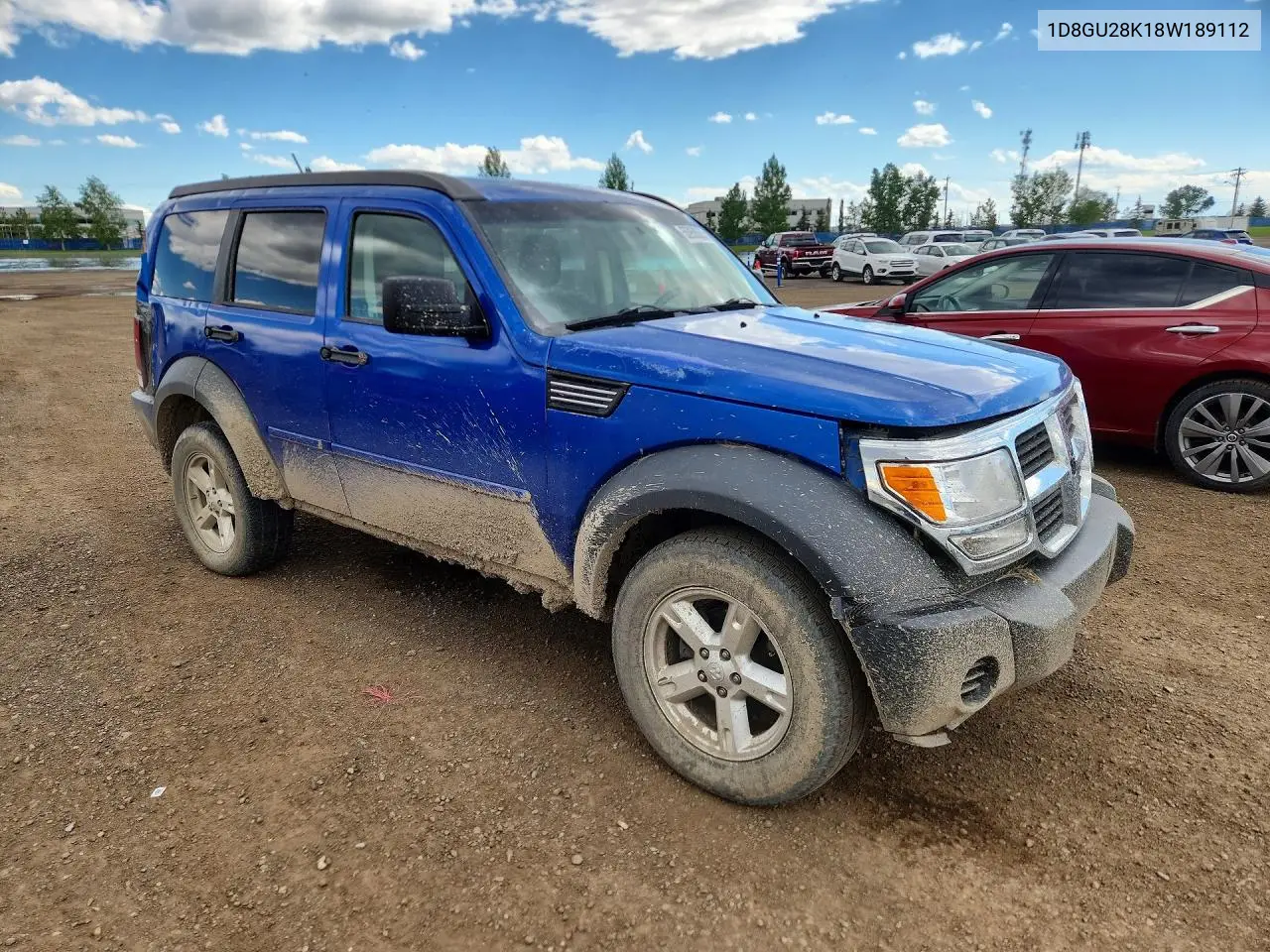 2008 Dodge Nitro Sxt VIN: 1D8GU28K18W189112 Lot: 55958556