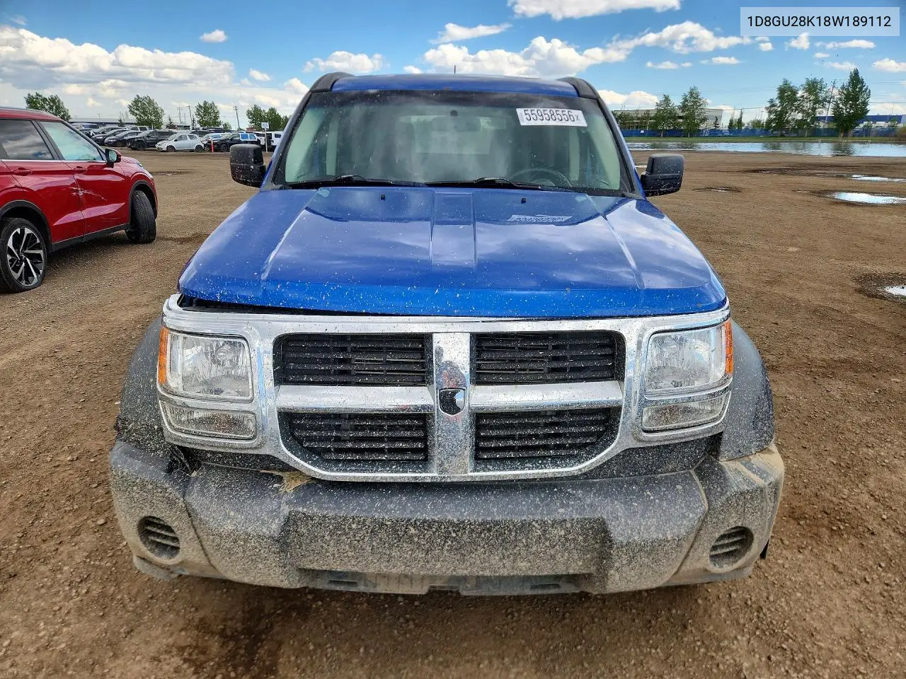 2008 Dodge Nitro Sxt VIN: 1D8GU28K18W189112 Lot: 55958556