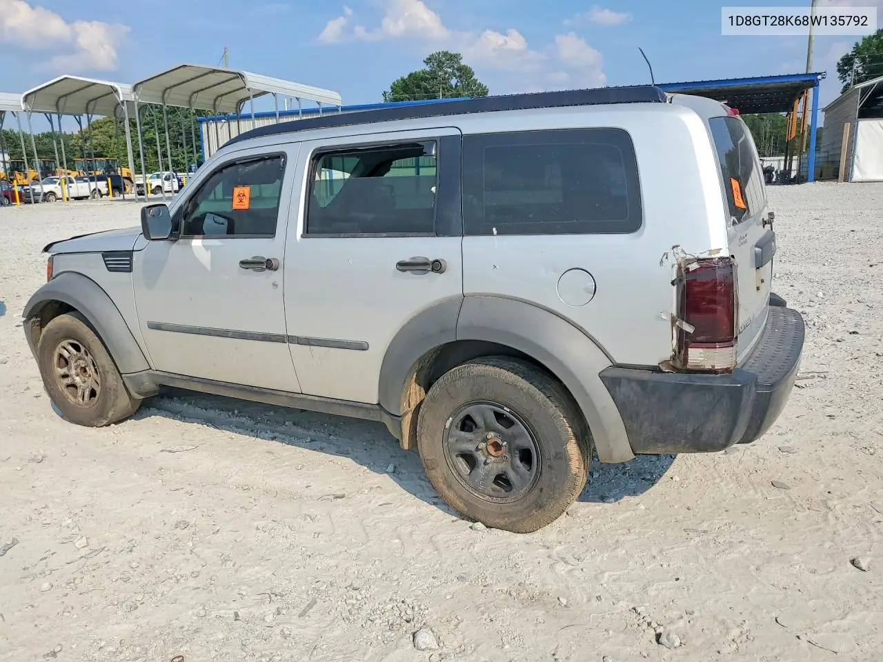 2008 Dodge Nitro Sxt VIN: 1D8GT28K68W135792 Lot: 57323606