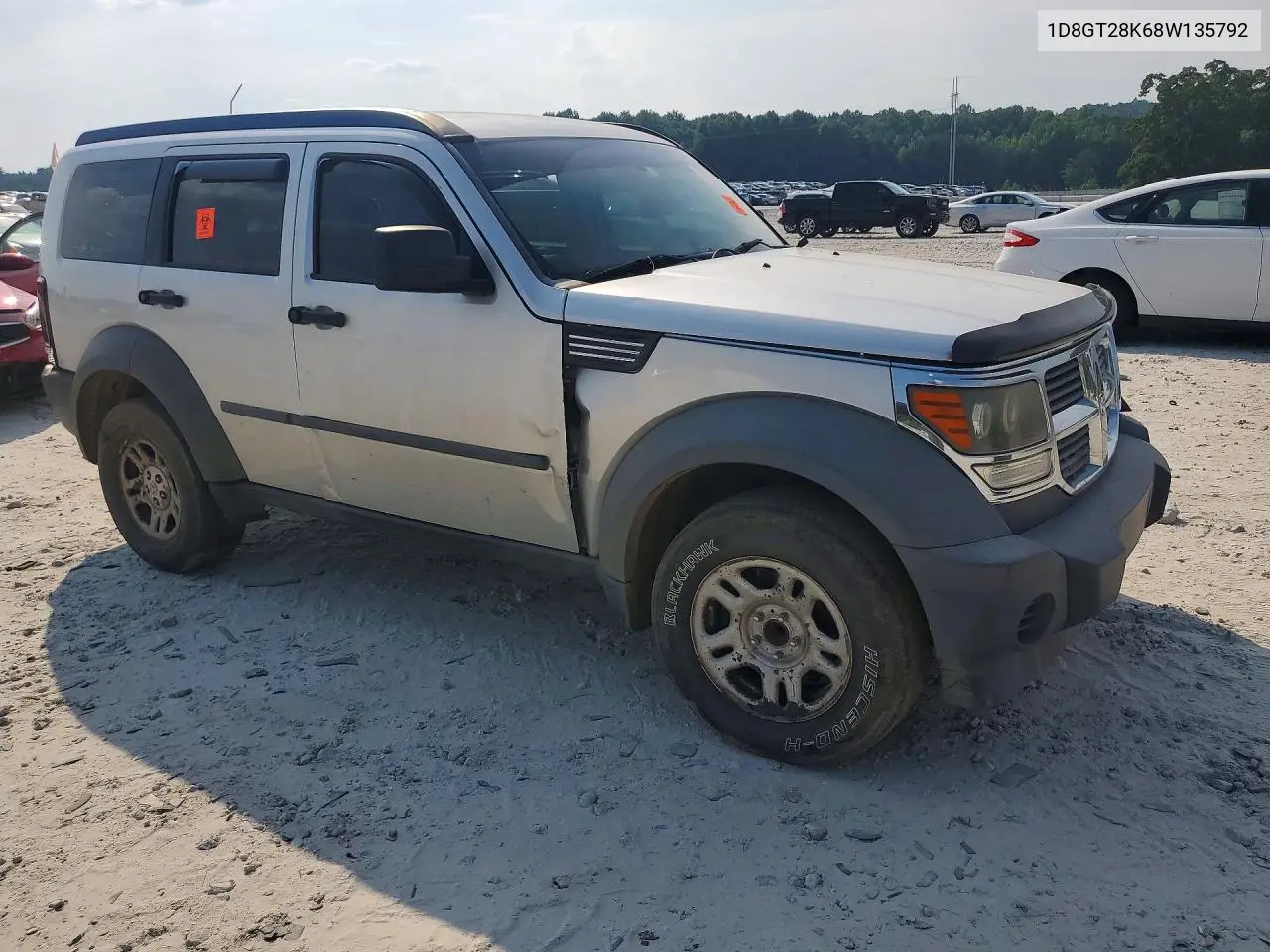 2008 Dodge Nitro Sxt VIN: 1D8GT28K68W135792 Lot: 57323606