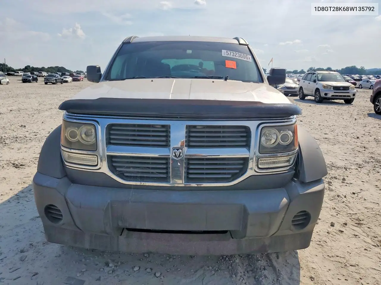 2008 Dodge Nitro Sxt VIN: 1D8GT28K68W135792 Lot: 57323606