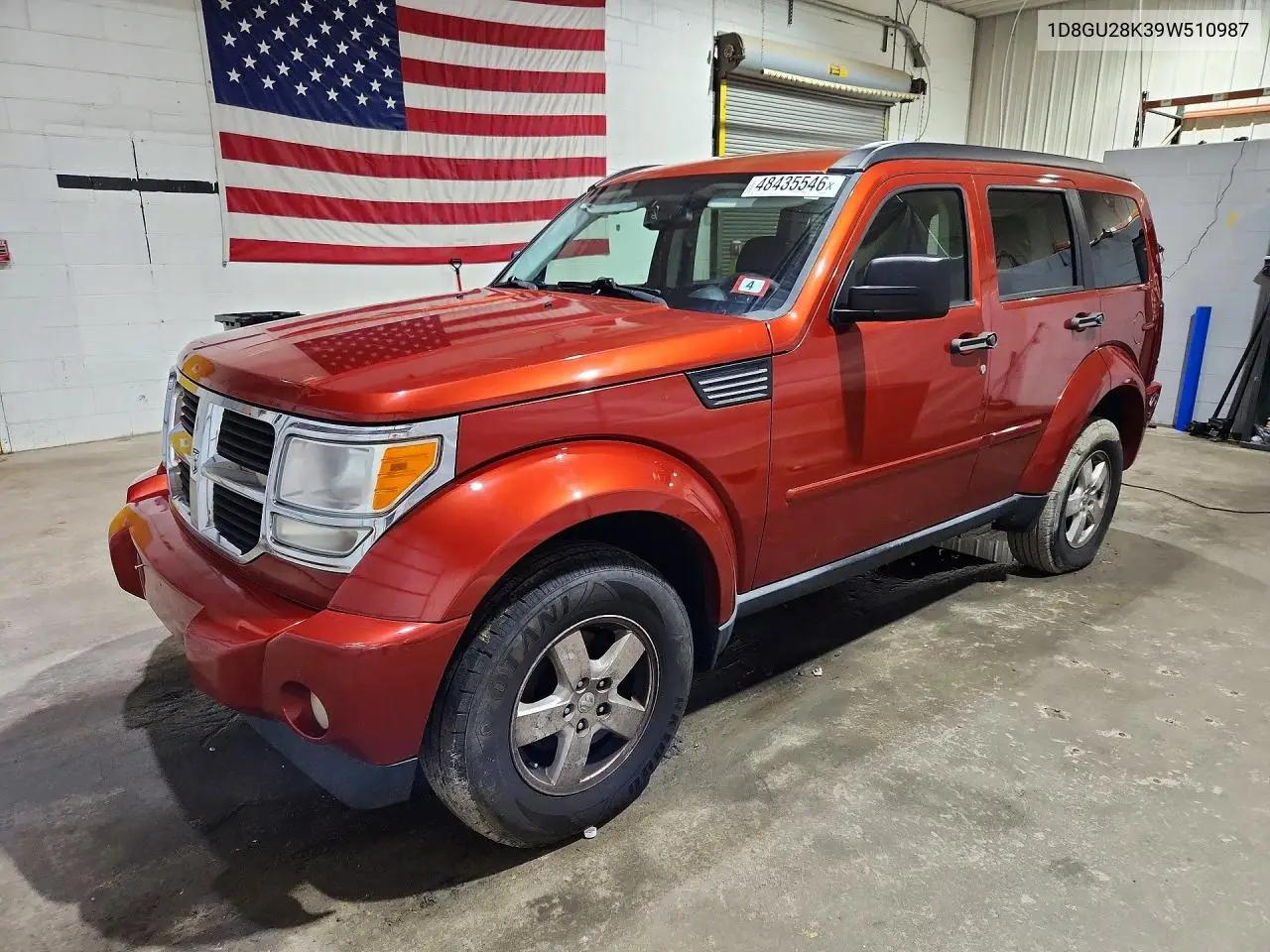 2009 Dodge Nitro Se VIN: 1D8GU28K39W510987 Lot: 48435546