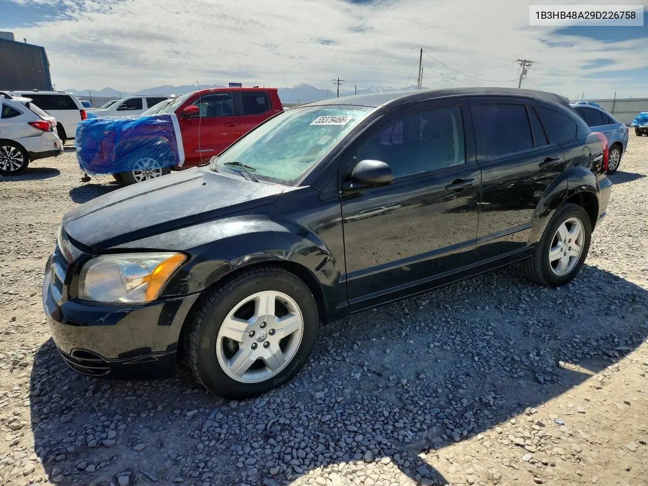 2009 Dodge Caliber Sxt VIN: 1B3HB48A29D226758 Lot: 55379466