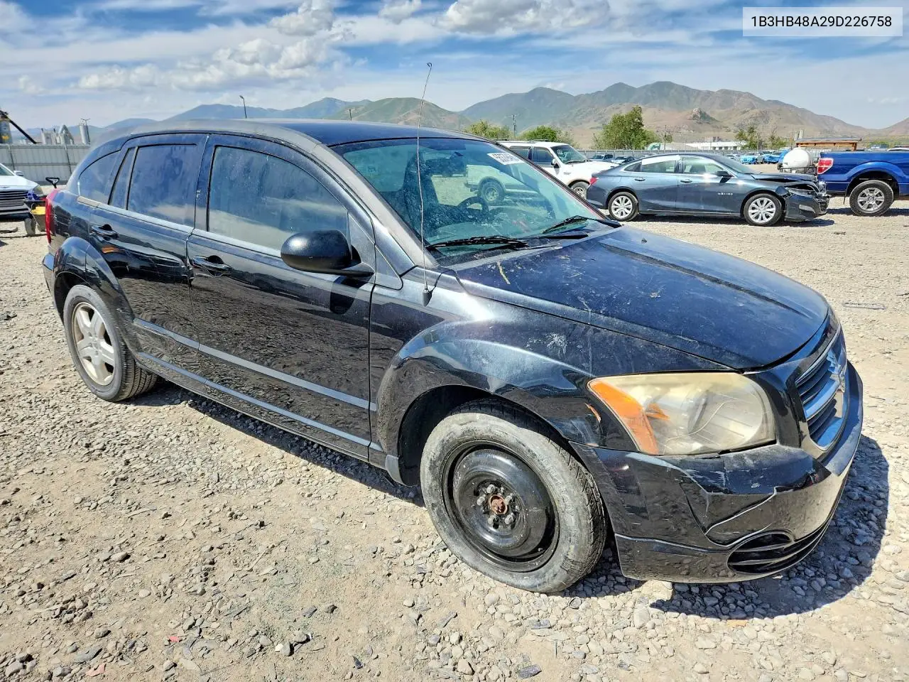 2009 Dodge Caliber Sxt VIN: 1B3HB48A29D226758 Lot: 55379466