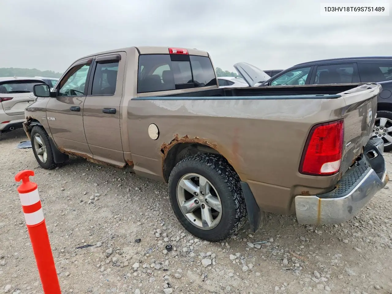 2009 Dodge Ram 1500 VIN: 1D3HV18T69S751489 Lot: 56538436