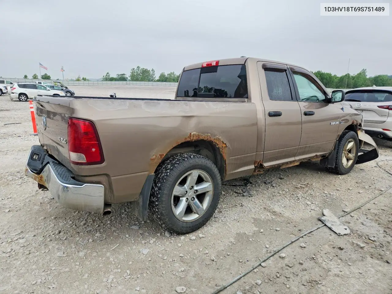 2009 Dodge Ram 1500 VIN: 1D3HV18T69S751489 Lot: 56538436