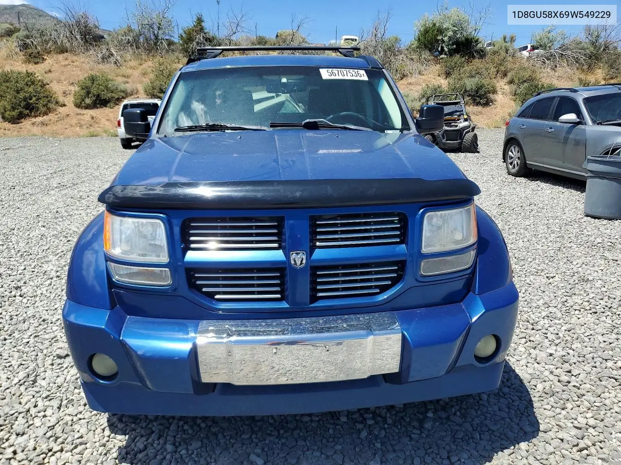 2009 Dodge Nitro R VIN: 1D8GU58X69W549229 Lot: 56707536