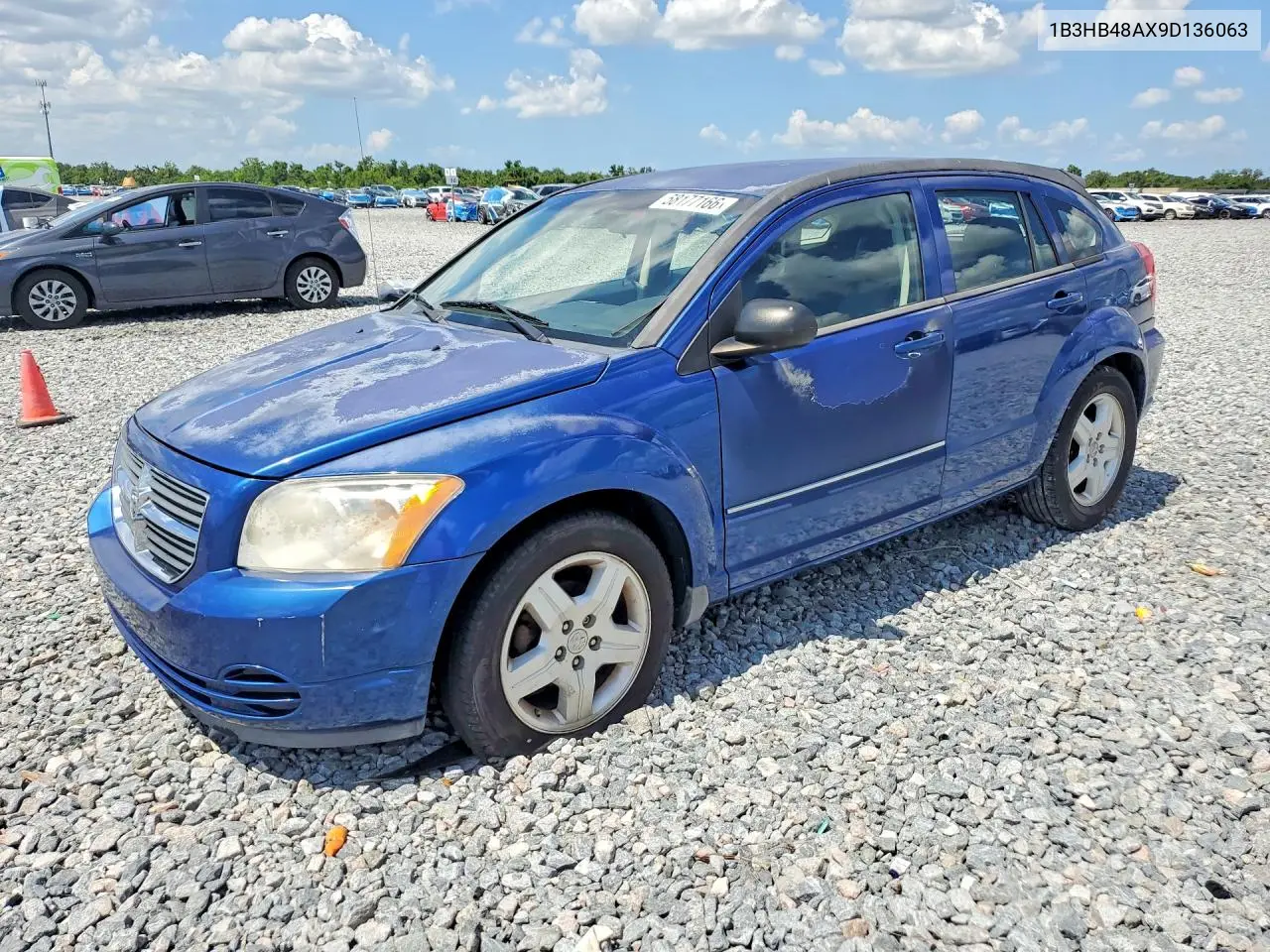 2009 Dodge Caliber Sxt VIN: 1B3HB48AX9D136063 Lot: 58177166