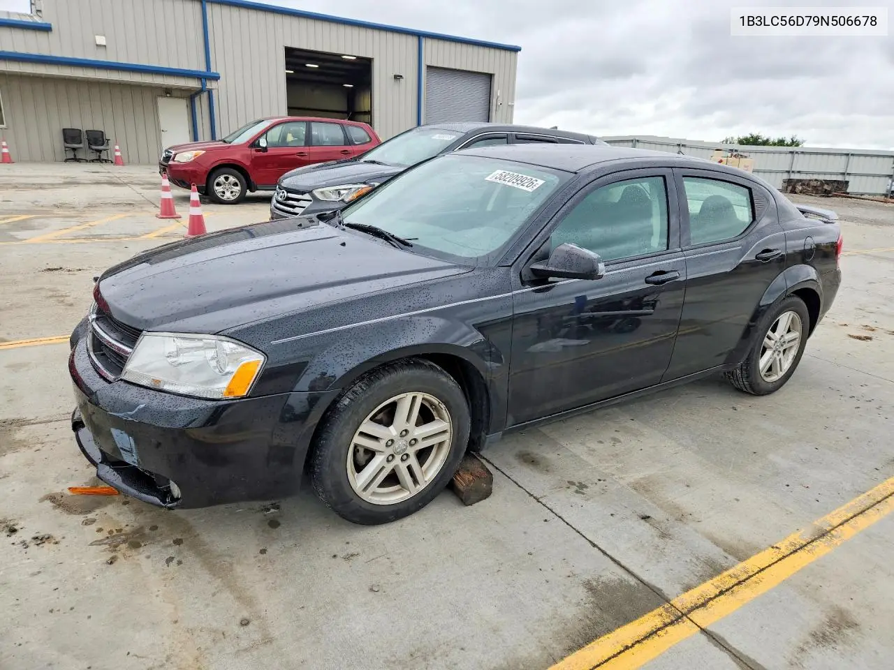 2009 Dodge Avenger Sxt VIN: 1B3LC56D79N506678 Lot: 58209926