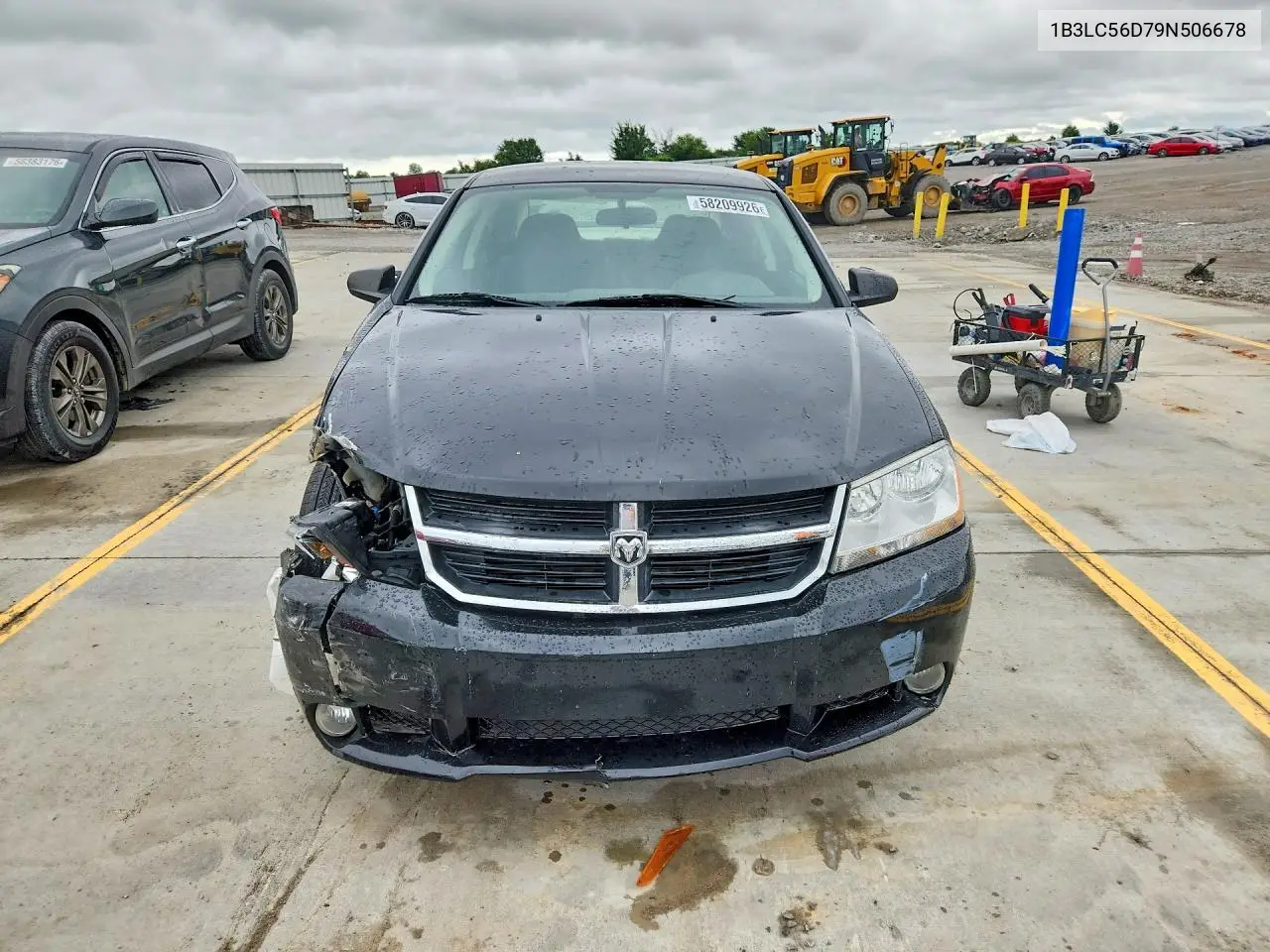 2009 Dodge Avenger Sxt VIN: 1B3LC56D79N506678 Lot: 58209926
