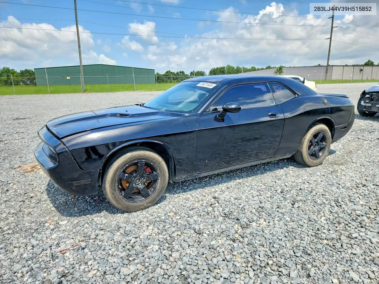 2009 Dodge Challenger Se VIN: 2B3LJ44V39H515852 Lot: 58421646