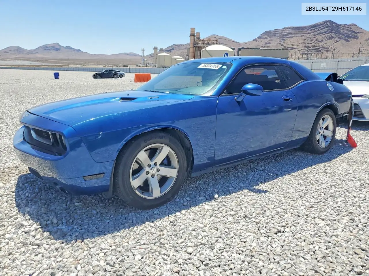 2009 Dodge Challenger R/T VIN: 2B3LJ54T29H617146 Lot: 58594966