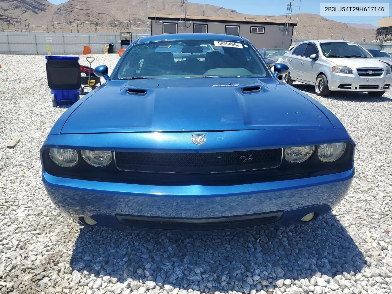 2009 Dodge Challenger R/T VIN: 2B3LJ54T29H617146 Lot: 58594966