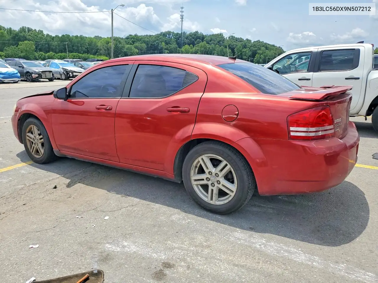 2009 Dodge Avenger Sxt VIN: 1B3LC56DX9N507212 Lot: 58733406