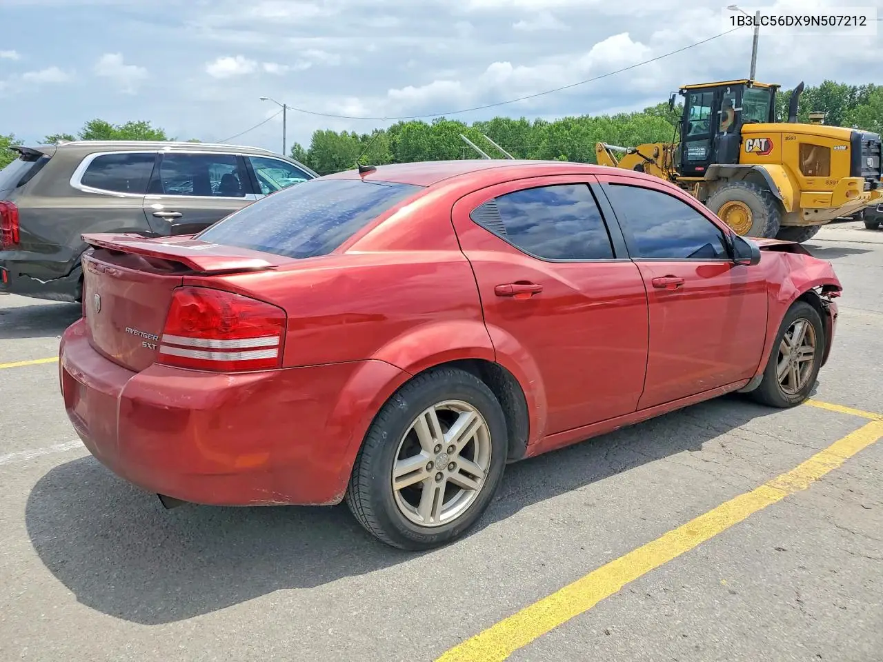 2009 Dodge Avenger Sxt VIN: 1B3LC56DX9N507212 Lot: 58733406