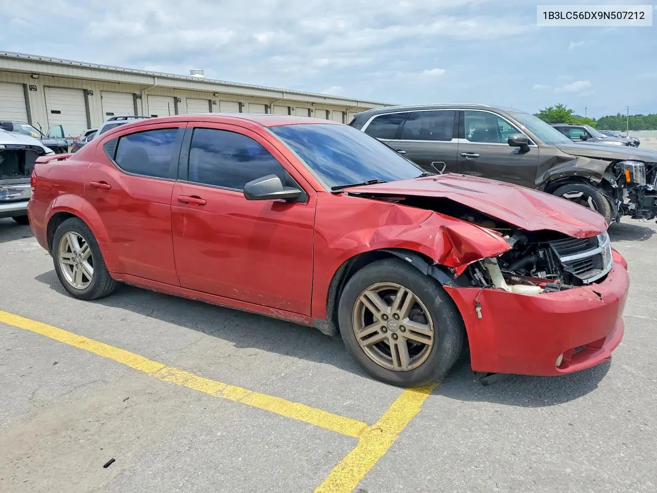 2009 Dodge Avenger Sxt VIN: 1B3LC56DX9N507212 Lot: 58733406