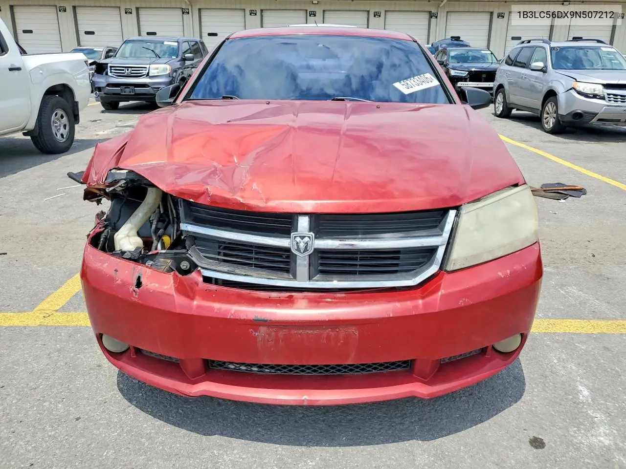 2009 Dodge Avenger Sxt VIN: 1B3LC56DX9N507212 Lot: 58733406