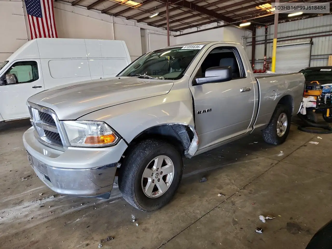 2009 Dodge Ram 1500 VIN: 1D3HB16P99J518484 Lot: 61895636