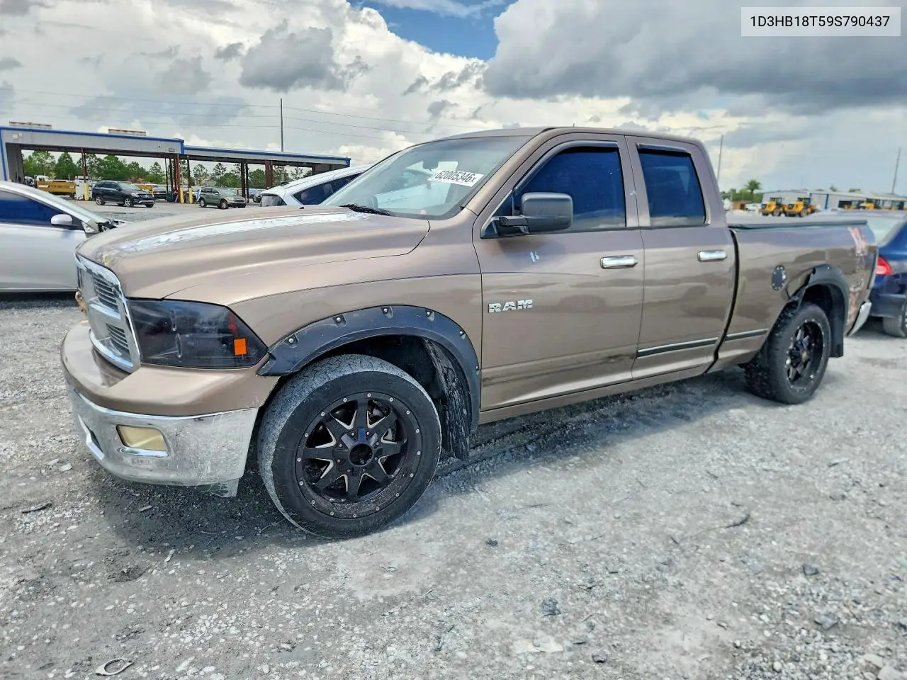 2009 Dodge Ram 1500 VIN: 1D3HB18T59S790437 Lot: 62005346