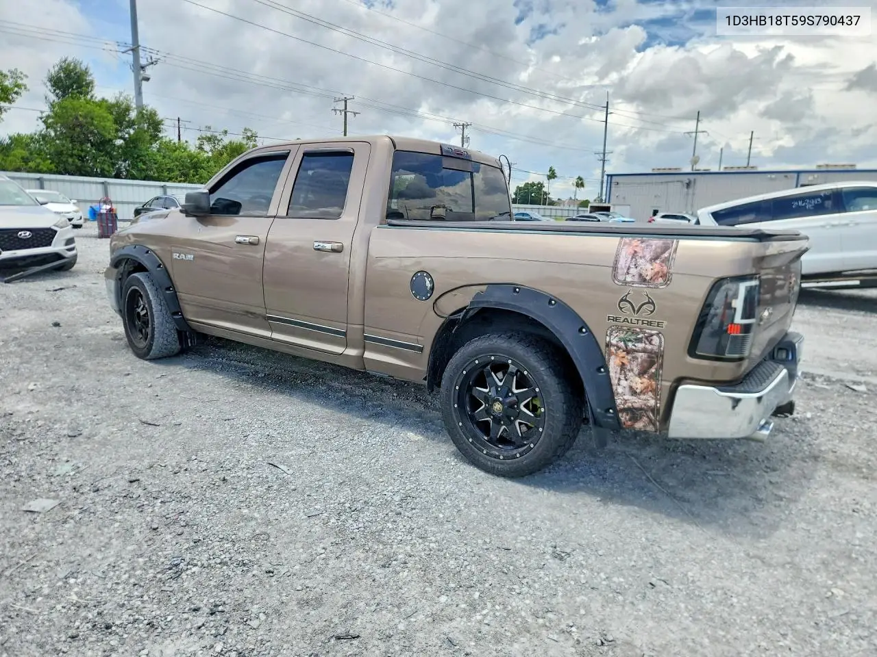 2009 Dodge Ram 1500 VIN: 1D3HB18T59S790437 Lot: 62005346