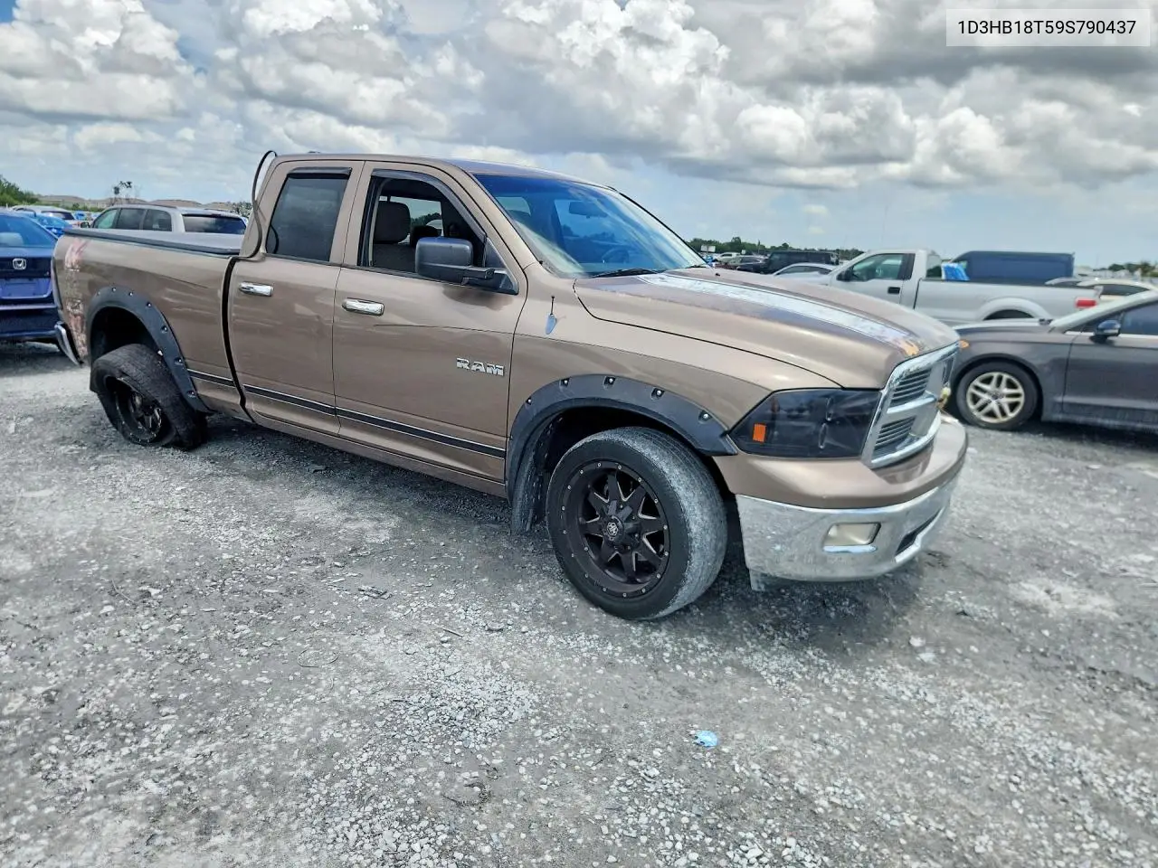2009 Dodge Ram 1500 VIN: 1D3HB18T59S790437 Lot: 62005346