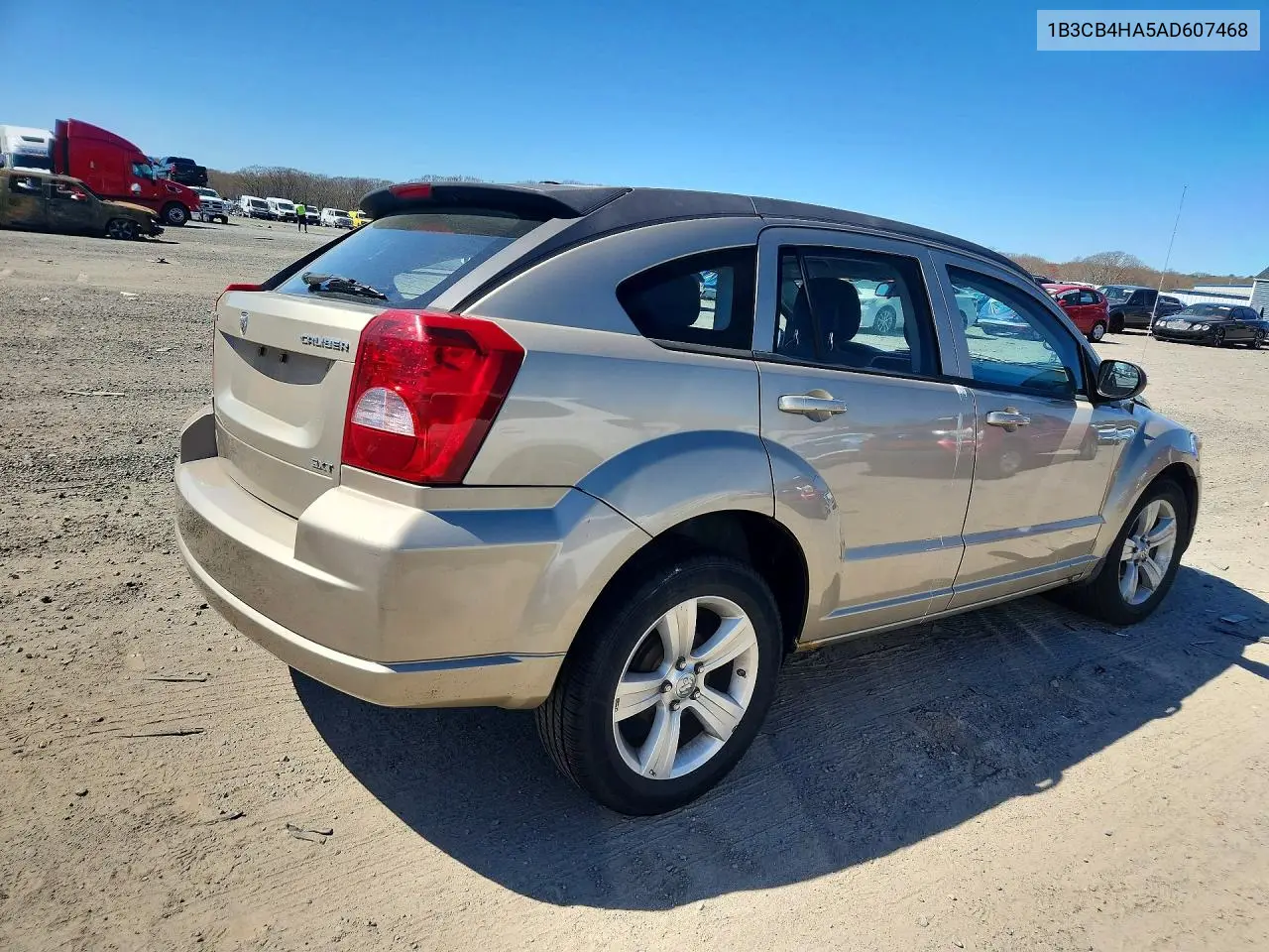 2010 Dodge Caliber Sxt VIN: 1B3CB4HA5AD607468 Lot: 51305346