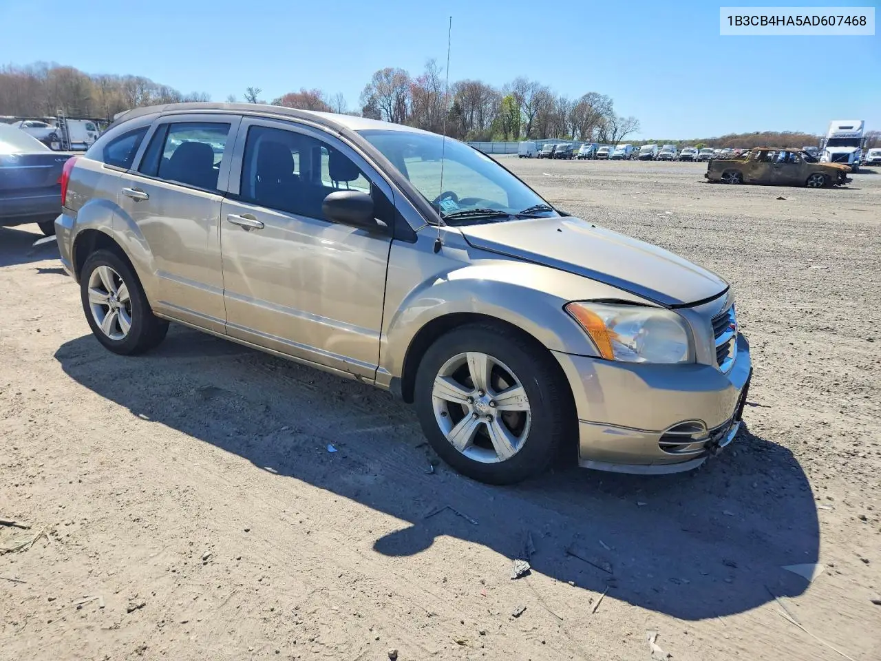 2010 Dodge Caliber Sxt VIN: 1B3CB4HA5AD607468 Lot: 51305346