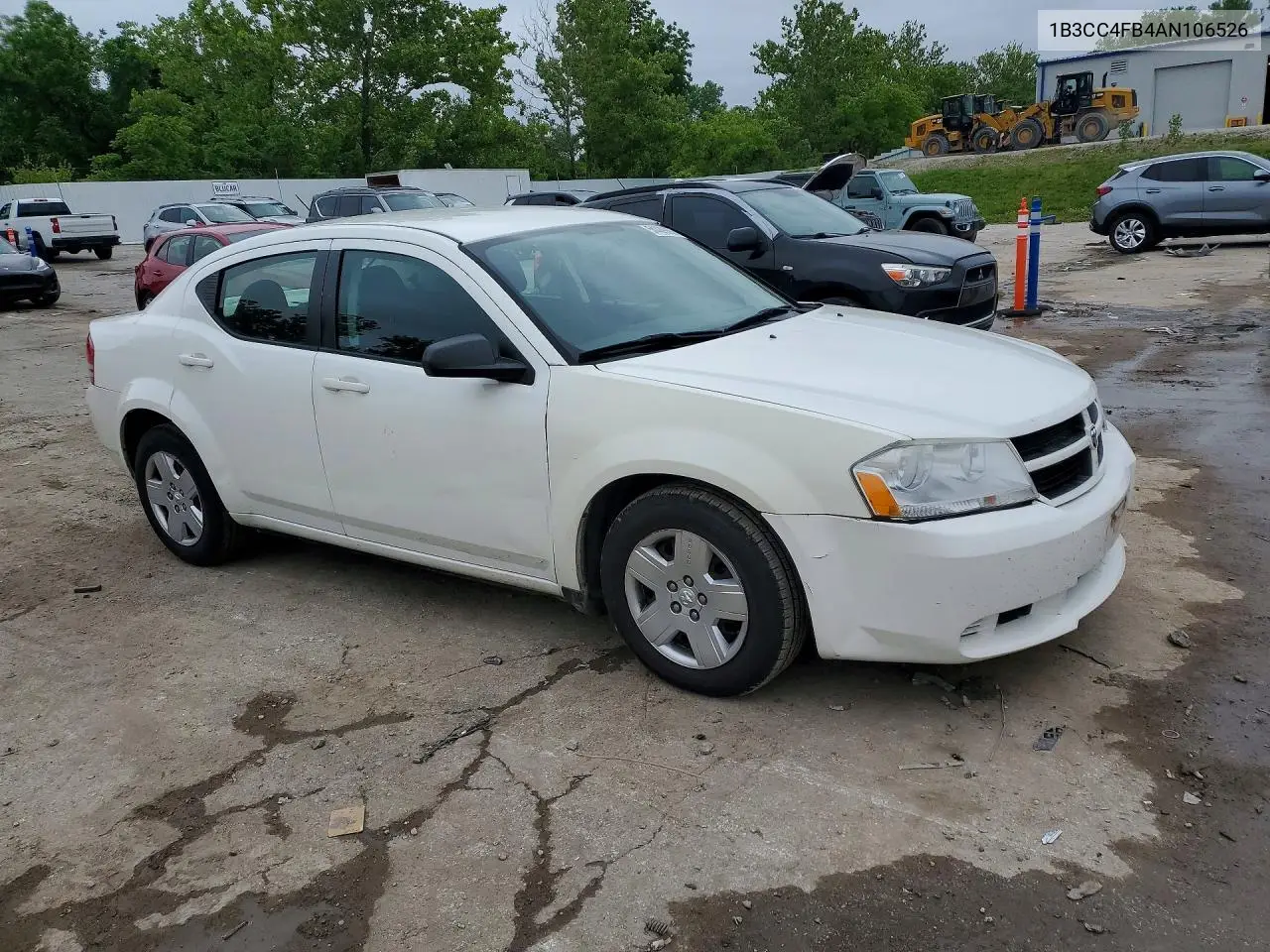 2010 Dodge Avenger Sxt VIN: 1B3CC4FB4AN106526 Lot: 54439906