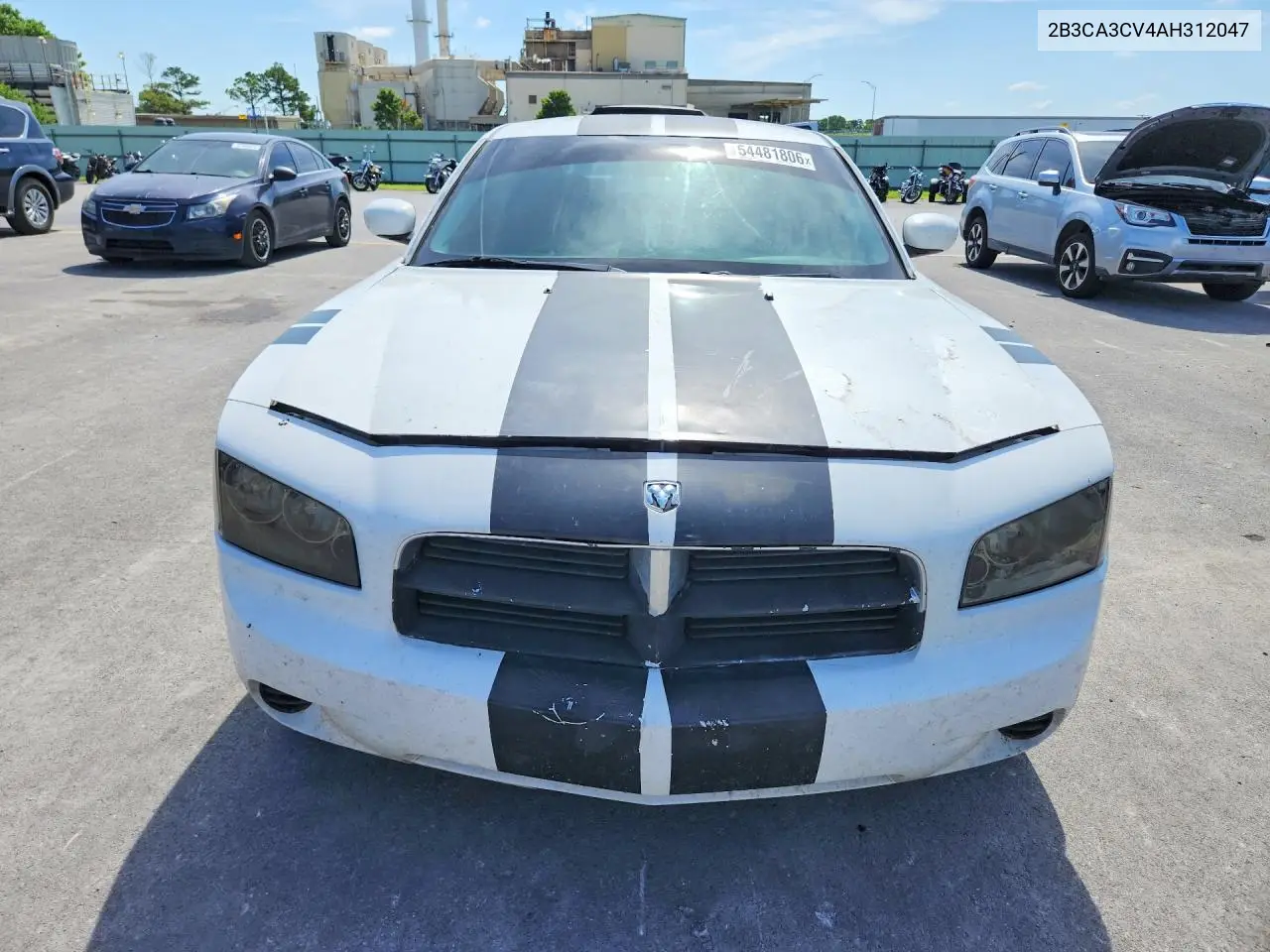 2010 Dodge Charger Sxt VIN: 2B3CA3CV4AH312047 Lot: 54481806
