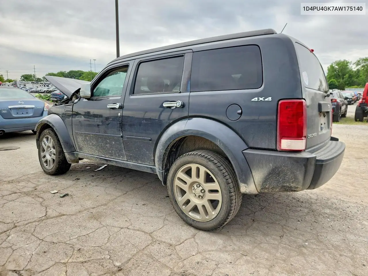 2010 Dodge Nitro Heat VIN: 1D4PU4GK7AW175140 Lot: 55402396